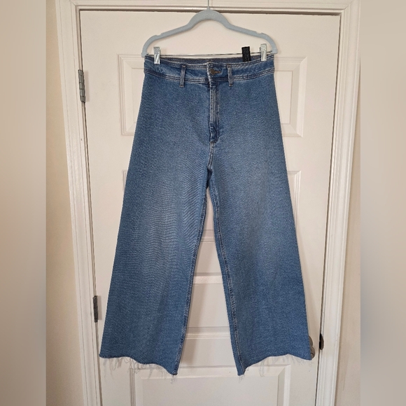 Zara Marine Straight Leg Jean Size 12 - Picture 5 of 12